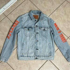Coal n terry jean jacket